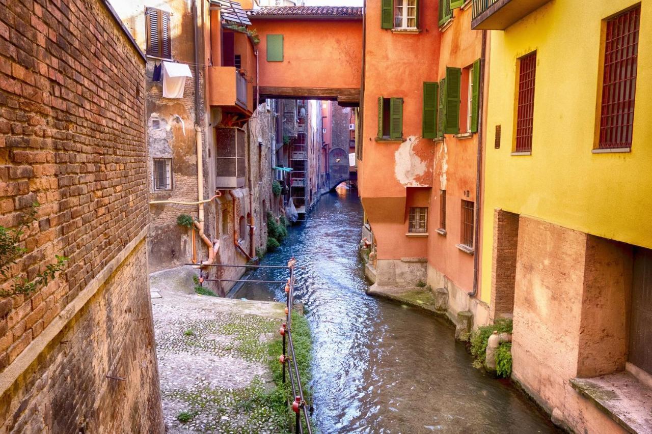Historic Center - With 2 Single Beds Lägenhet Bologna Exteriör bild